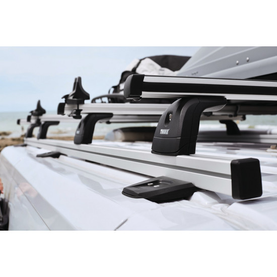 Roof rack set - 2 load carriers, 1.5m long, 10cm high
