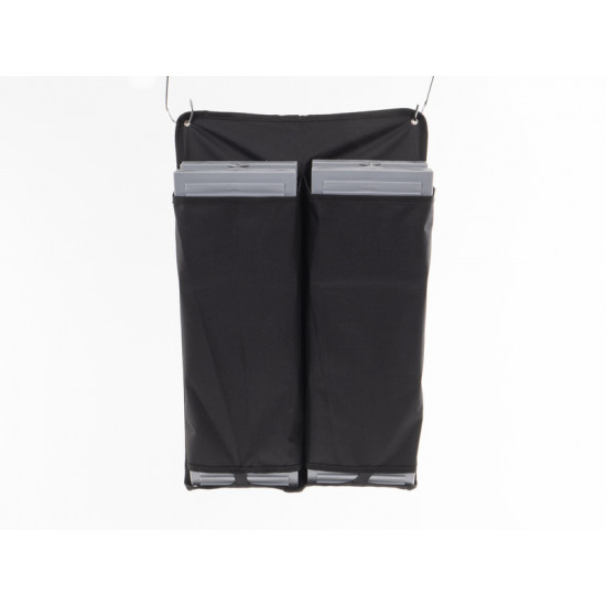 Carbest Ramp Wedge Wall Pocket, Black
