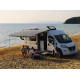 FIAMMA F80s awning set 320 cm, Case Polar White, Cloth Royal Grey