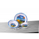 Camp4 melamine children's tableware set "WE LOVE CAMPING"