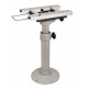 Sliding head for table frame