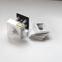 HEOSafe auxiliary lock, keyed alike