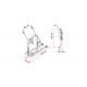 VW T4 Carry Bike rear-mounted bike rack - Pro