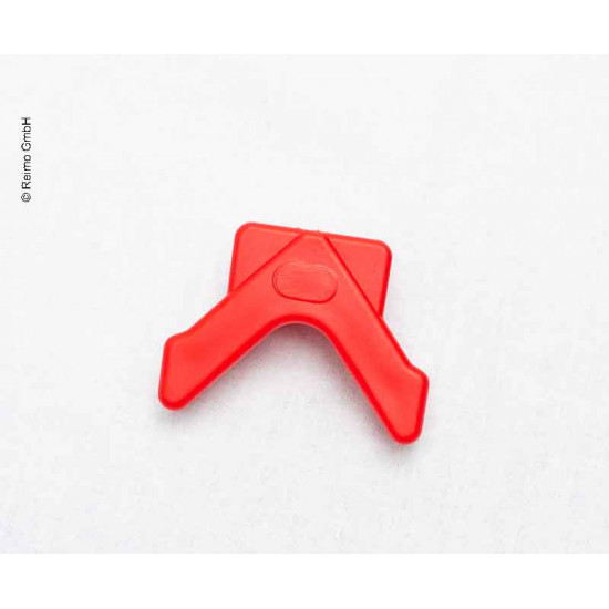 End cap bicycle rail