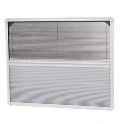 W260 x H560 mm Interior roller blind for Carbest RW REAR windows - Frame color White