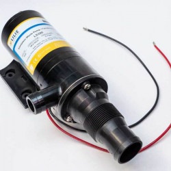 Sewage pump with macerator