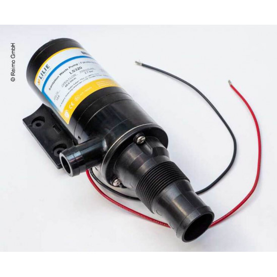 Sewage pump with macerator