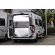 Thermal curtain for Fiat Ducato and similar models from 2007 onwards - High one-piece rear door insulation