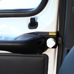 Door lock for Ducato Standard, model years 1994-2002, rotary knob