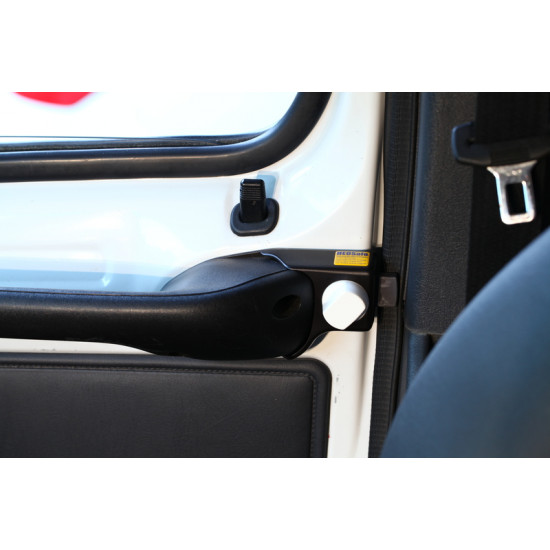 Door lock for Ducato Standard, model years 1994-2002, rotary knob