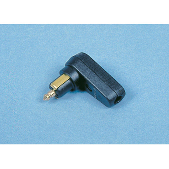 12V angled plug