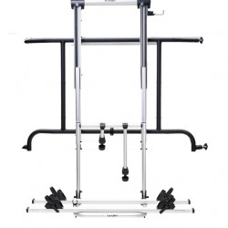 Electric rear carrier for VW Crafter/MAN TGE from 2016 onwards for 2nd bikes - Black