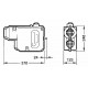 Floor fireplace for E2400 long