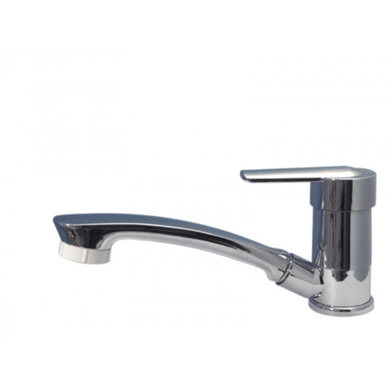Parma single-lever mixer with Novo pull-out hand shower - Chrome