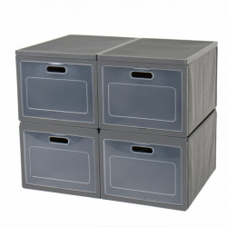 Folding cupboard Box 4 - Camping cupboard with 4 compartments