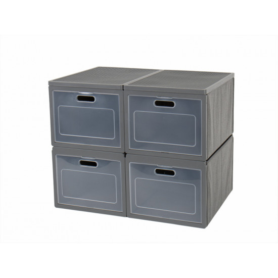 Folding cupboard Box 4 - Camping cupboard with 4 compartments