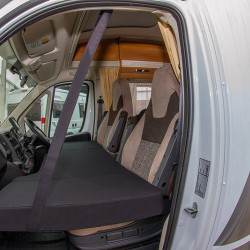 CampSleep bed, right-hand drive, for Fiat Ducato and MB Sprinter cabs