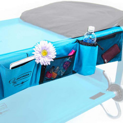 Side pocket for Disc-o-Bed beds, color blue