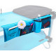 Side pocket for Disc-o-Bed beds, color blue