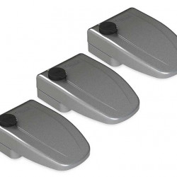 Outdoor door lock Safe Door 3 pcs. grey