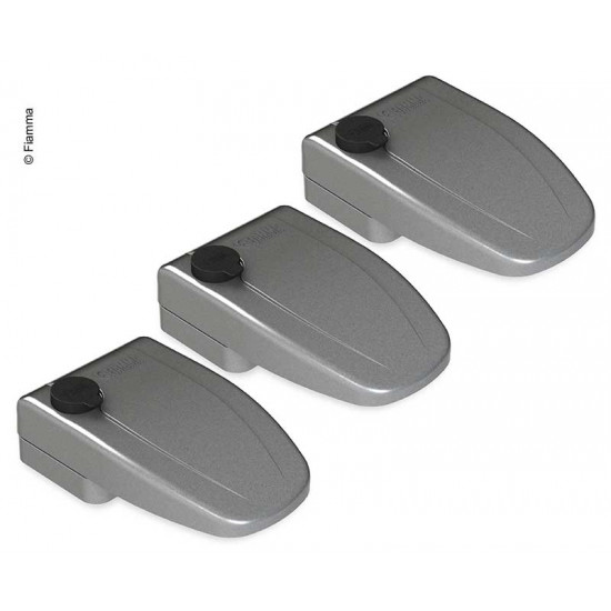 Outdoor door lock Safe Door 3 pcs. grey