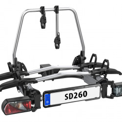 EUFAB SD 260 Wing Door Towbar Bike Carrier for 2 Bicycles