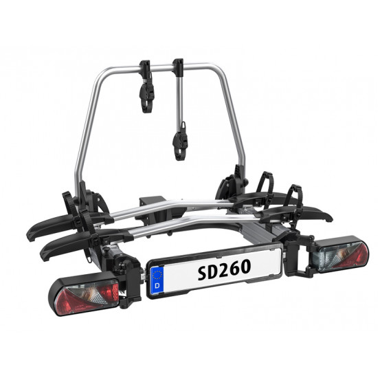 EUFAB SD 260 Wing Door Towbar Bike Carrier for 2 Bicycles