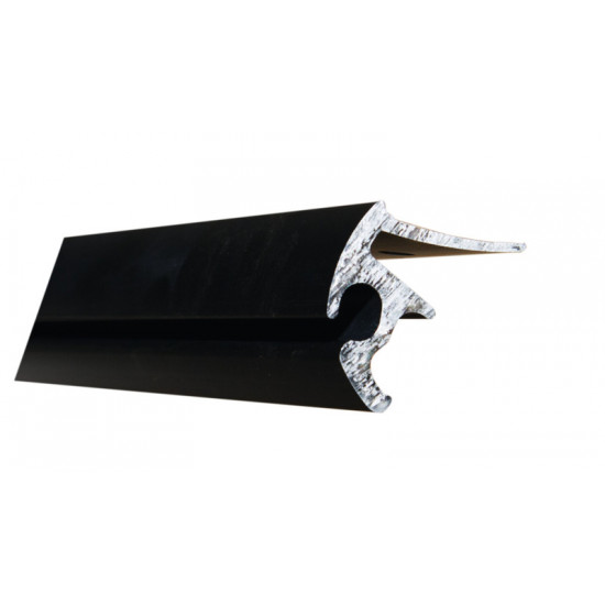 Rain gutter profile Highrail Black for VW T4 short wheelbase