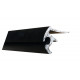 Rain gutter profile Highrail Black for VW T4 short wheelbase