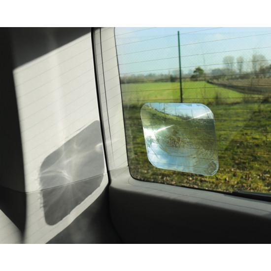 Carbest wide-angle lens for better rear view, 20x25cm