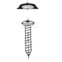 Screw covers (51310) for fastening the interior trim panels
