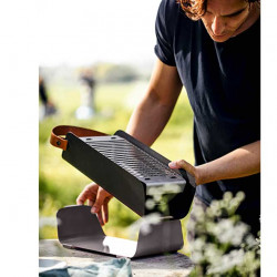 UNA Charcoal Table Grill - Turquoise