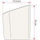 Pocket Plus Storage M - cream white