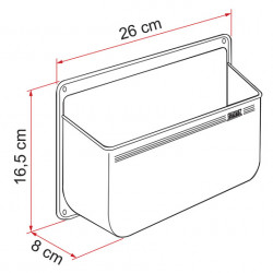 Pocket Storage L - white