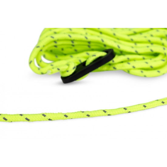 Green guy line, 3m long, Ø 3mm, 4 pieces