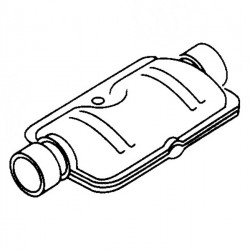 Exhaust silencer D22