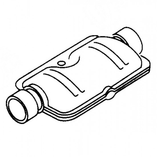 Exhaust silencer D22