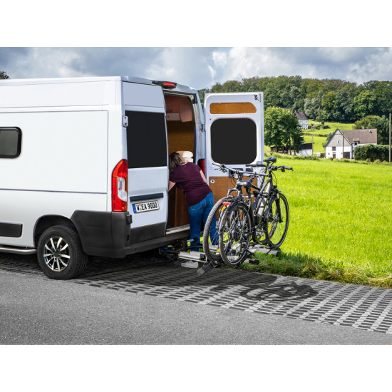 EUFAB SD 260 Wing Door Towbar Bike Carrier for 2 Bicycles
