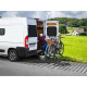 EUFAB SD 260 Wing Door Towbar Bike Carrier for 2 Bicycles