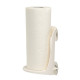 Kitchen roll holder - With 2 suction cups - White