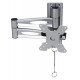 Carbest TV holder Simon Luxus, silver