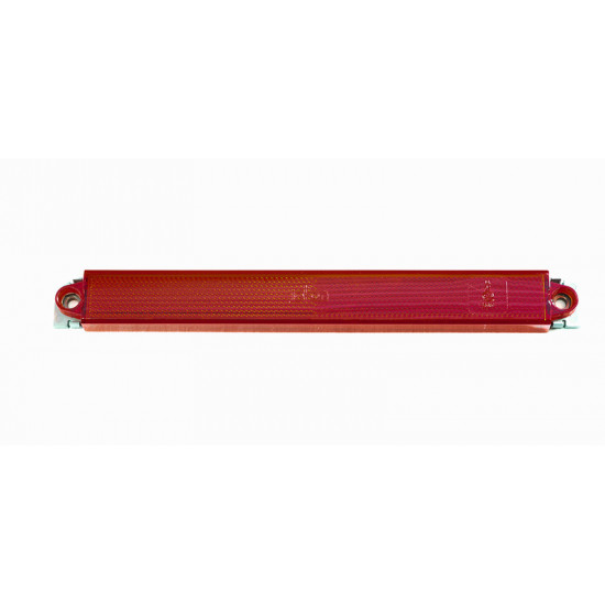LED rear fog light, red/chrome, 9-32V, 2.2W, IP67, 500mm cable