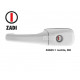 Exterior door handle right side Fiat CARAVAN white, without cylinder, without key