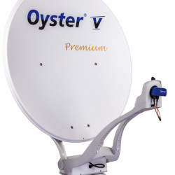 Ten Haaft Oyster V85 Premium Twin Satellite System, white