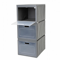 Folding cabinet Box 3 - Camping cabinet with 3 compartments