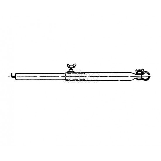 Roof hook poles - with hook and pipe clamp