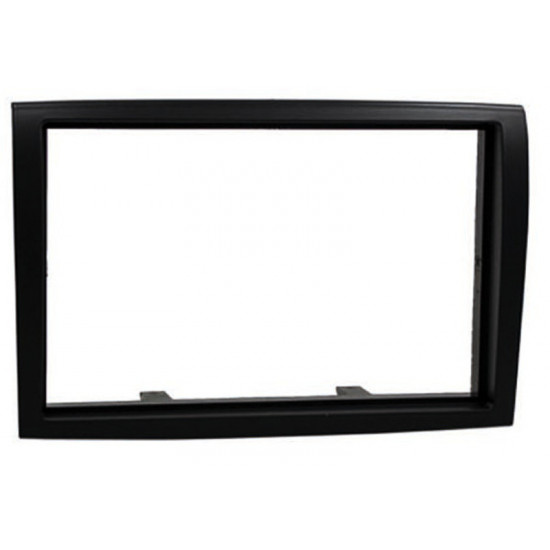 Double-DIN radio bezel, black, Ducato/Peugeot/Citroen 2006