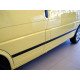 Side protection strip for VW T4 from 03/1996 short wheelbase, 6-piece set - Black