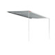 W 3400 x Abstract 2500mm FIAMMA F80S roof awning, Fabric color: Royal Grey, Housing: Polar White