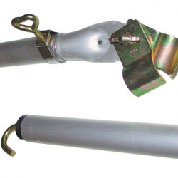 Aluminum roof hook pole 170-260cm